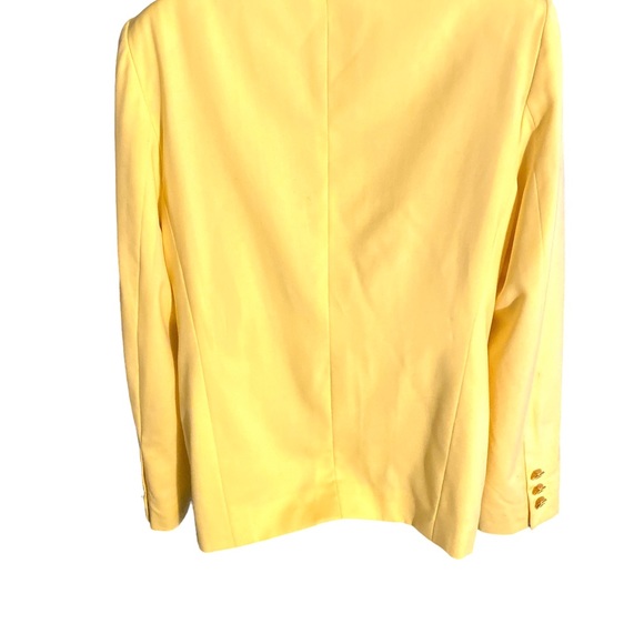Escada Yellow Blazer - Picture 3 of 8